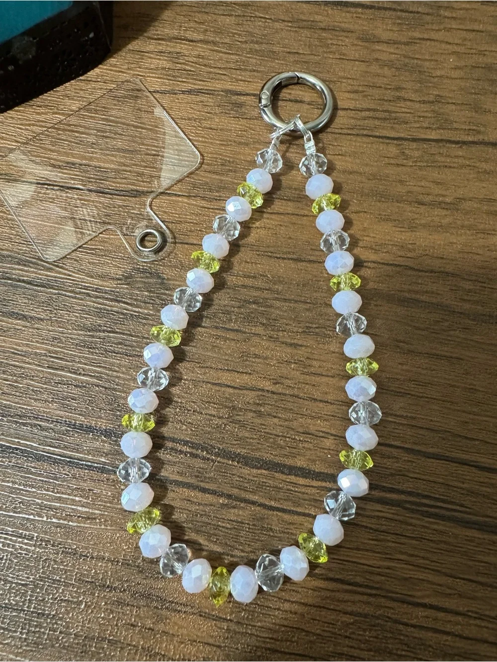 Bling Bling Crystal, Yellow, Pale Pink Phone/Key/Bag Chain #P1069